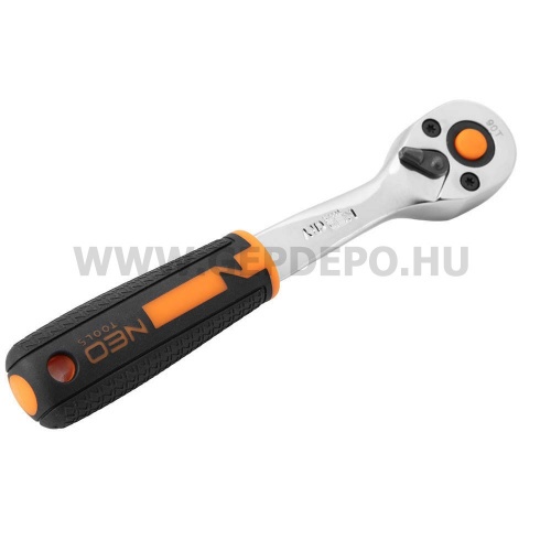 NEO TOOLS 1/4" dugókulcs és bit készlet 63 részes