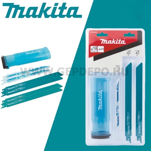 Makita orrfűrészlap készlet - 6 részes (2xB-05044, 2xB-16782, 2xB-16776) (Sérült csomagolás)