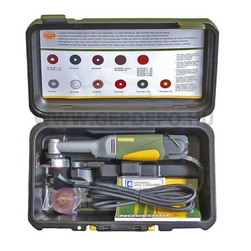 PROXXON LHW Sarokcsiszoló, hosszúnyakú, 100W/230V (28547)