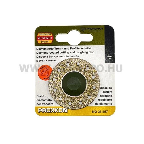 PROXXON Gyémánt vágótárcsa 50x1x9,6mm (28557)