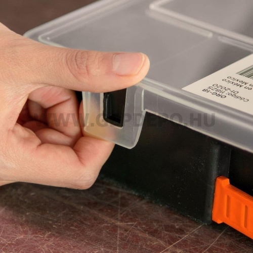 Truper 14" 18 rekeszes szortimenter