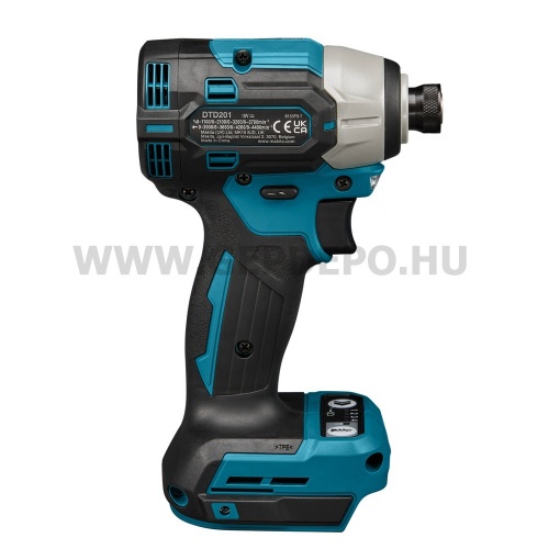 Makita DTD201Z ütvecsavarbehajtó 1/4 géptest 18V LXT BL XPT