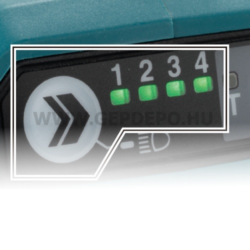 Makita DTD201Z ütvecsavarbehajtó 1/4 géptest 18V LXT BL XPT