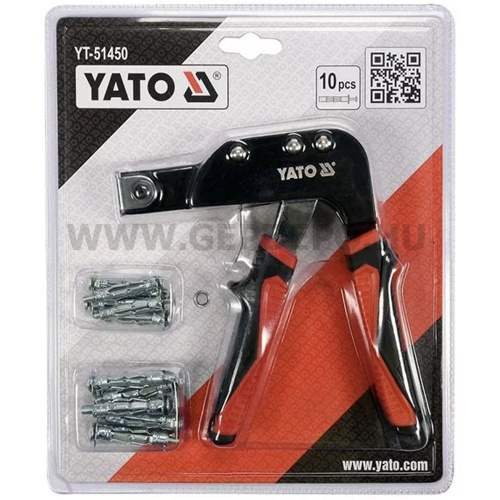 Yato Molly fogó gipszkartonhoz M4, M5 + 10 db csavar /HIÁNYOS/