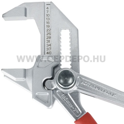 Rothenberger ROFAST szerelvényező fogó 7" 1K 3pár pofavédővel