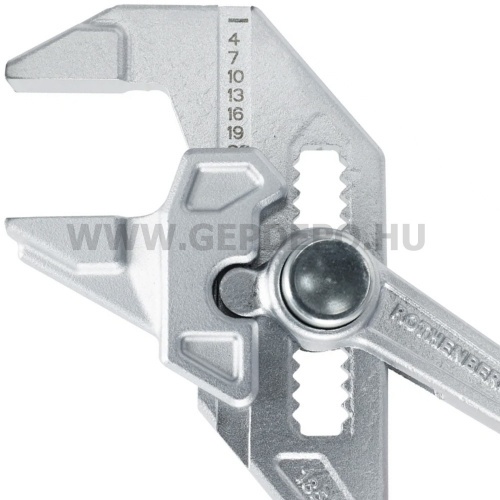 Rothenberger ROFAST szerelvényező fogó 7" 1K 3pár pofavédővel