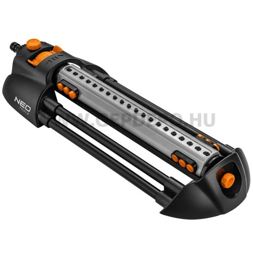 NEO Négyszögesőztető, billenő, öntöző, 320 m2, 20 fúvóka, sugárerő állítás, egyéni fúvokaszabályzás