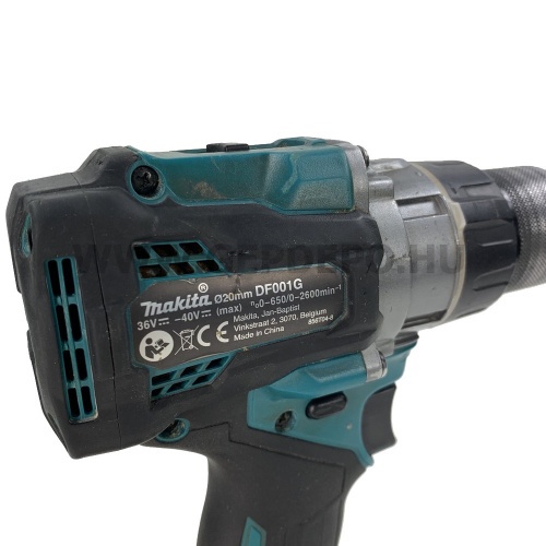 Makita DF001GM201 akkus fúró-csavarbehajtó MakPac kofferban 40V max XGT (használt-garanciális)