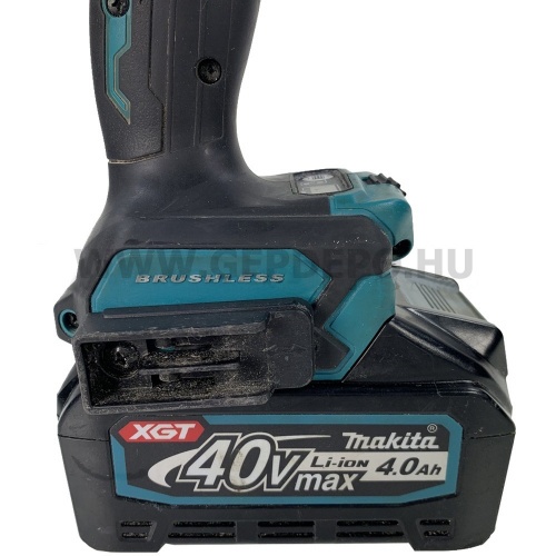 Makita DF001GM201 akkus fúró-csavarbehajtó MakPac kofferban 40V max XGT (használt-garanciális)