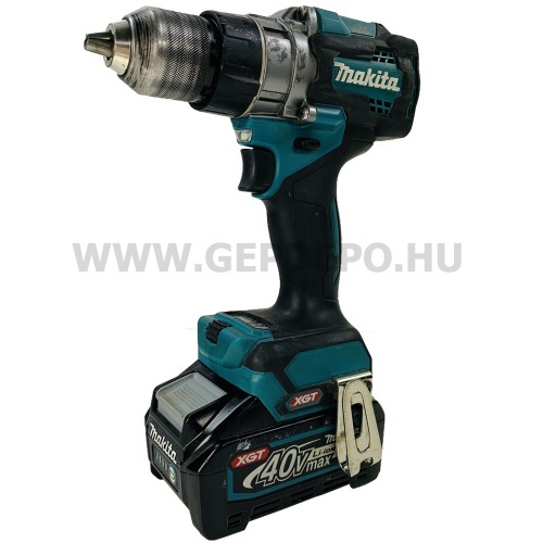 Makita DF001GM201 akkus fúró-csavarbehajtó MakPac kofferban 40V max XGT (használt-garanciális)