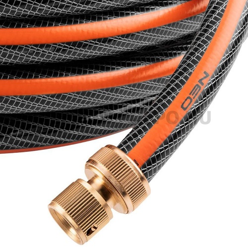 NEO Tömlő gyorscsatlakozó 3/4", vízstoppos, réz