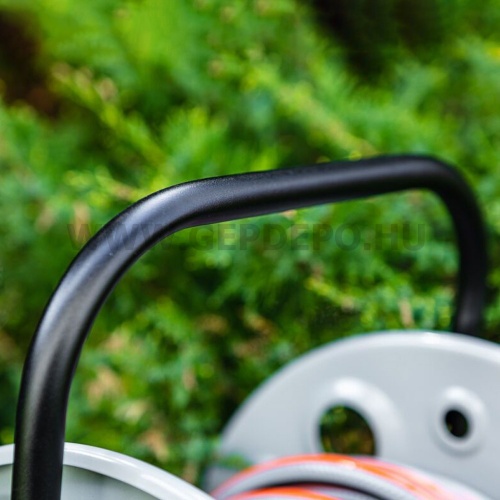 NEO Tömlődob, fém, tömlőméret: 1/2" max100m, 3/4" max30 m