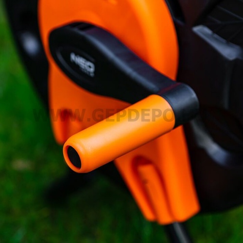 NEO Tömlődob, műanyag, tömlőméret: 1/2" max60m, 3/4" max20 m