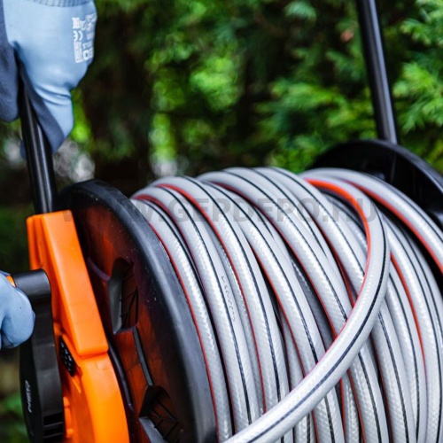 NEO Tömlődob, műanyag, tömlőméret: 1/2" max60m, 3/4" max20 m