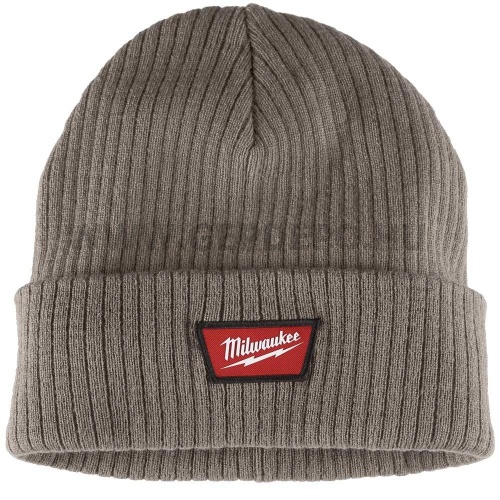 Milwaukee Cuffed Beanie barna kötött téli sapka