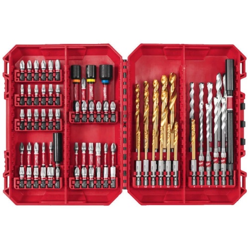 Milwaukee Shockwave Impact Duty bit készlet - 74 részes