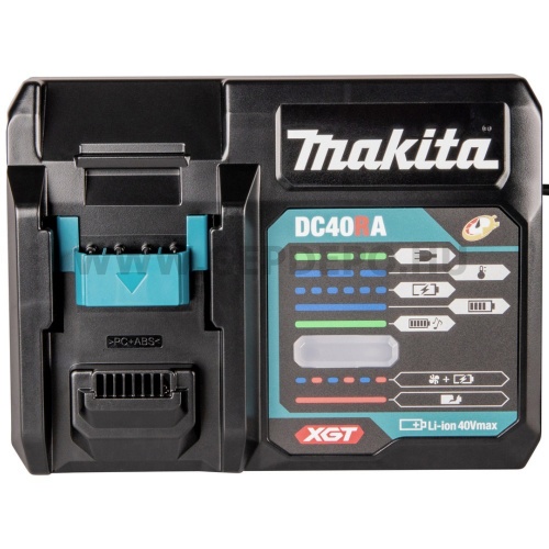 Makita 2db BL4040 Li-ion akkumulátor 40V XGT 4,0Ah +DC40RA töltő