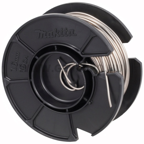 Makita betonacél kötöző huzal 1,8 mm x 100 m 16 Ga Rozsdamentes kötöződrót TR001G-hez (32 db)
