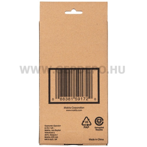 Makita cserélhető HEPA szűrő VC008/VC009