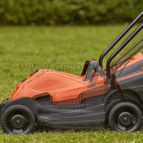 Black+Decker elektromos fűnyíró 1200W, 320mm, 30L-es gyűjtőkosár