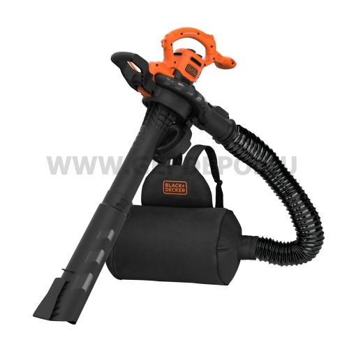 Black+Decker elektromos lombszívó, fúvó 3000W