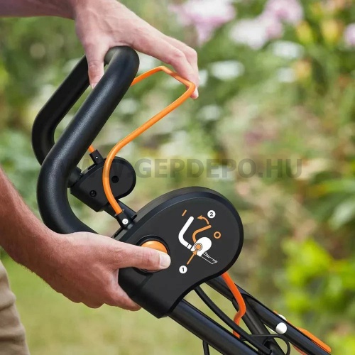 Black+Decker elektromos fűnyíró 1400W, 340mm, 30L-es gyűjtőkosár