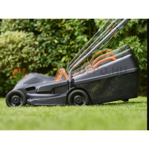 Black+Decker elektromos fűnyíró 1000W, 320mm, 35L-es gyűjtőkosár