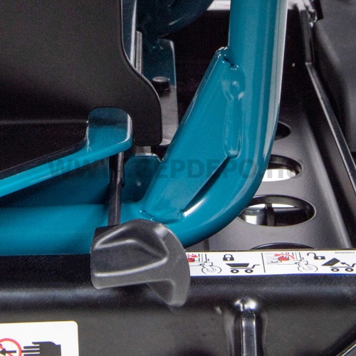 Makita DCU602Z akkus anyagmozgató talicska billencs felépítménnyel 300 kg 2x18V LXT BL XPT
