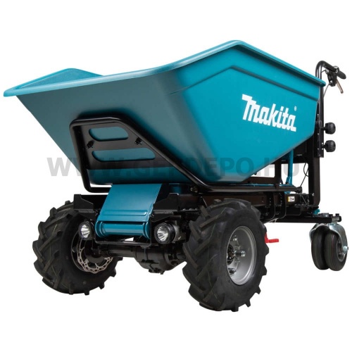 Makita DCU602Z akkus anyagmozgató talicska billencs felépítménnyel 300 kg 2x18V LXT BL XPT