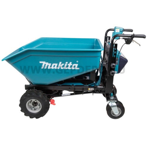 Makita DCU602Z akkus anyagmozgató talicska billencs felépítménnyel 300 kg 2x18V LXT BL XPT