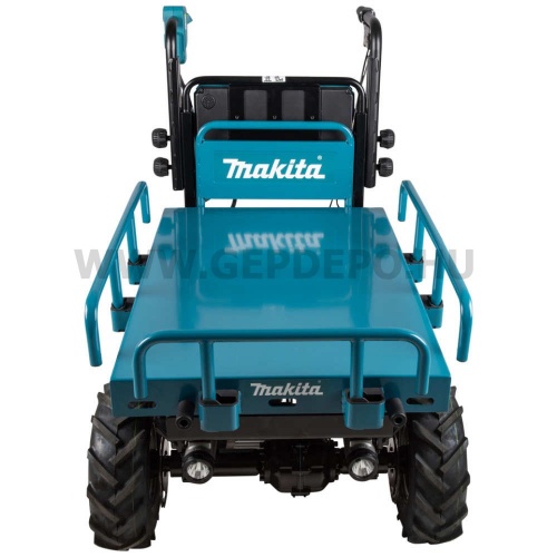 Makita DCU601Z akkus anyagmozgató talicska plató felépítménnyel 300 kg 2x18V LXT BL XPT