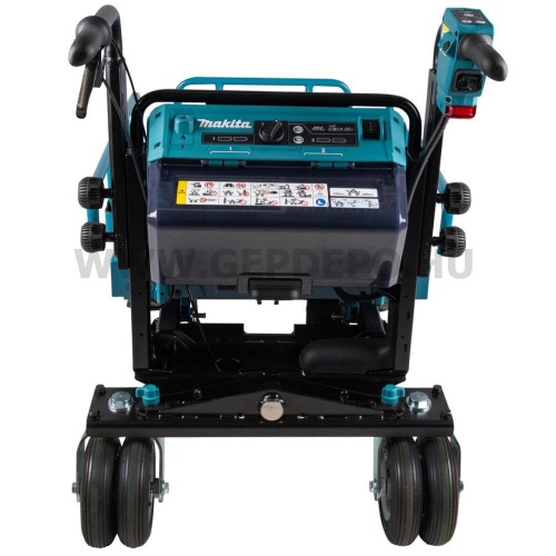 Makita DCU601Z akkus anyagmozgató talicska plató felépítménnyel 300 kg 2x18V LXT BL XPT