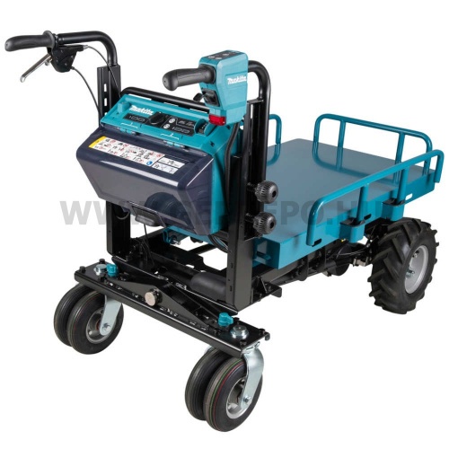 Makita DCU601Z akkus anyagmozgató talicska plató felépítménnyel 300 kg 2x18V LXT BL XPT