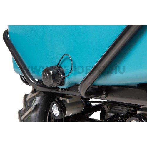 Makita DCU605Z akkus anyagmozgató talicska tartály felépítménnyel 300 kg 2x18V LXT BL XPT