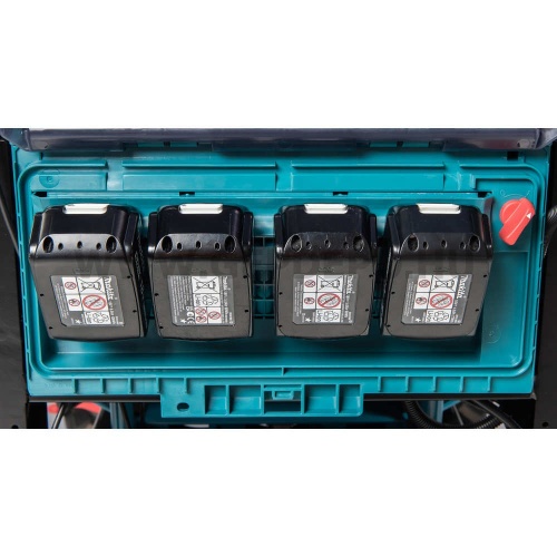 Makita DCU605Z akkus anyagmozgató talicska tartály felépítménnyel 300 kg 2x18V LXT BL XPT