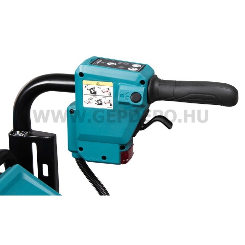 Makita DCU605Z akkus anyagmozgató talicska tartály felépítménnyel 300 kg 2x18V LXT BL XPT