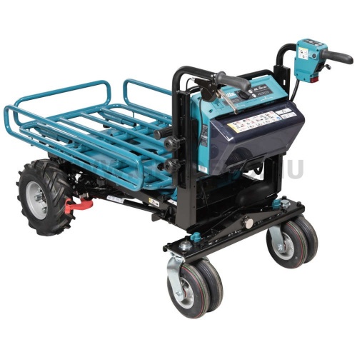 Makita DCU604Z akkus anyagmozgató talicska rács felépítménnyel 300 kg 2x18V LXT BL XPT