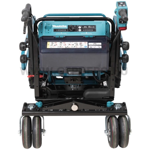 Makita DCU604Z akkus anyagmozgató talicska rács felépítménnyel 300 kg 2x18V LXT BL XPT