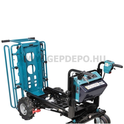 Makita DCU604Z akkus anyagmozgató talicska rács felépítménnyel 300 kg 2x18V LXT BL XPT