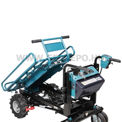 Makita DCU604Z akkus anyagmozgató talicska rács felépítménnyel 300 kg 2x18V LXT BL XPT