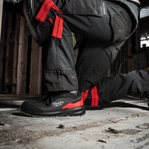 Milwaukee Flextred munkavédelmi cipő S1PS ESD FO SR Fekete 39