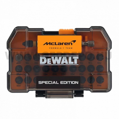 DeWALT McLaren Flextoro BIT készlet Standard bittartóval  32 részes