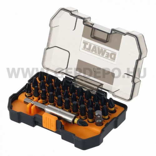 DeWALT McLaren Flextoro BIT készlet Standard bittartóval  32 részes