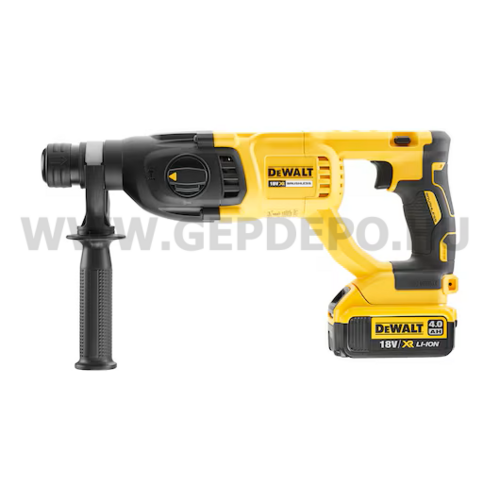 DeWALT 18V XR Li-ion  akkumulátoros SDS-PLUS fúró-vésőkalapács kofferben