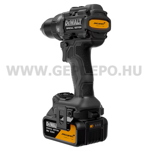 DeWALT DCD81MP2T-QW McLaren 18V XR Li-ion akkumulátoros fúró-csavarozó TSTAK kofferben