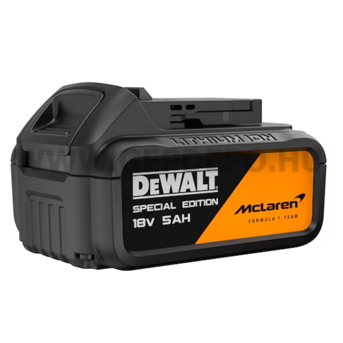 DeWALT DCD86MP1T-QW McLaren 18V XR Li-ion akkumulátoros ütvefúró-csavarozó BL TSTAK kofferben