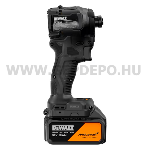 DeWALT DCF86MP2T-QW McLaren 18V XR Li-ion akkumulátoros ütvecsavarozó BL TSTAK kofferben