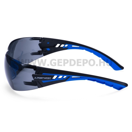 Portwest PS27 Tech Look Lite KN védőszemüveg, sötétített