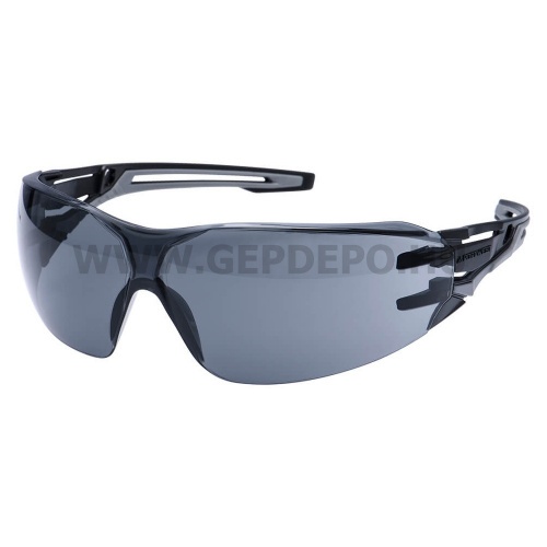 Portwest PR01 Anthracite Wraparound védőszemüveg, sötétített