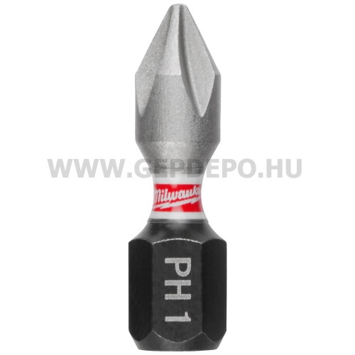 Milwaukee Shockwave Impact Duty kereszt bit PH2x25 mm - 3 db